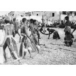 République du Sénégal, Iles du Saloum, 1969. Lutte.