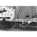 République du Sénégal, 1966. Port de Dakar.