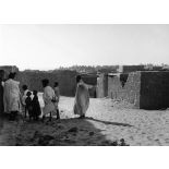 République islamique de Mauritanie, 1969. Une rue de Chinguetti.