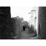 République islamique de Mauritanie, 1969. Une rue de Chinguetti.