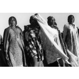 République du Tchad, Karal, district de Massakory, 1951. Danseuses Kanembou.