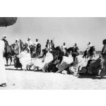 République du Tchad, Karal, district de Massakory, 1951. Figure de danse.