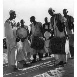 République du Tchad, Karal (district de Massakory), 1951. Tam-tam.