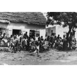 Archipel des Comores, Anjouan, 1952. Ecoliers.