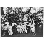 14 juillet 1905. Réception chez Toffa, roi de Porto-Novo.