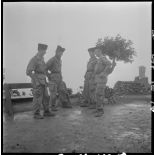 La 3e compagnie du 586e bataillon de transmission (586e BTrs). [Description en cours]