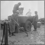 La 3e compagnie du 586e bataillon de transmission (586e BTrs). [Description en cours]