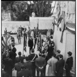 Alger. Commémoration du 8 novembre 1942.
