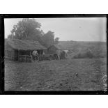 Juvigny. Aisne. Cantonnement malgache. 