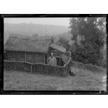 Juvigny. Aisne. Cantonnement malgache. 