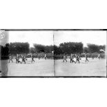 La revue des troupes de Château-Thierry. [légende d'origine]