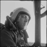 Région d'Alger. Groupe Guyenne. Capitaine Beglia aux commandes d'un Douglas B 26 Invader.