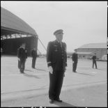 Maison Blanche. Cérémonie militaire à la base aérienne. Groupe Guyenne.