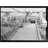 Gare de Béziers. Hérault. Le quai particulier aux Docks de l'état. [légende d'origine]