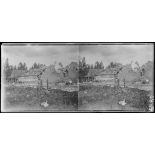 Entre Jonchery-sur-Vesle et les Vantaux. Marne. La ferme Voisin. [légende d'origine]