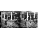 Le général Hamelin en visite chez le gouverneur turc. [légende d'origine]