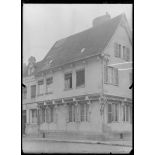 Front Nord, Abbeville, Somme, maison des Capucines. [légende d'origine]