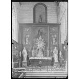 Front-Nord, Abbeville, Somme, retable Saint-Wulfran. [légende d'origine]