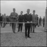 Kouba. Inauguration par Jean Chapel du foyer des jeunes travailleurs.