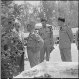 Diverses personnalités au cours de la cérémonie.