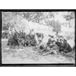 Vitolista. Interrogatoire de prisonniers bulgares. [légende d'origine]