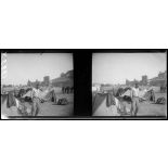 Athènes. Campement près de l'Odéon d'Hérode. [légende d'origine]