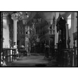 Pogradec (Albanie). Intérieur de l'église Saint Anastase. [légende d'origine]