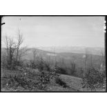 Le Massif de Gora Top occupé par l'ennemi. Vue prise de la côte 1857. [légende d'origine]