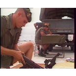 Epreuves du certificat militaire du 2e degré (CM2) des candidats du 5e régiment étranger (5e RE).