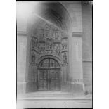 [La cathédrale de Zagreb : détails.]