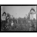 Région du Bas Vardar. Gondoular. Fête du 2e régiment bis de zouaves. [légende d'origine]