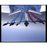 La Patrouille de France. [multi-angles cadence leader]