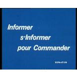 Informer, s'informer pour commander.