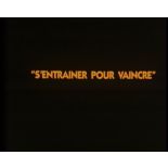 S'entraîner pour vaincre.