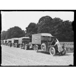 Château de Fayel. Section sanitaire anglaise. Comité Hackett-Lowther. Les ambulances. [légende d'origine]