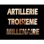 Artillerie troisième millénaire.