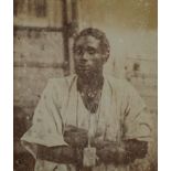Bahma nègre fournisseur du bord à Dackar. [légende d'origine]<br>