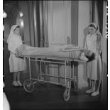 Mise en scène à l'hôpital Chaptal de Paris.