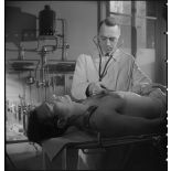 Mise en scène à l'hôpital Chaptal de Paris.