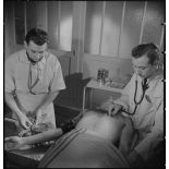 Mise en scène à l'hôpital Chaptal de Paris.