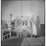 Mise en scène à l'hôpital Chaptal de Paris.