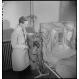 Mise en scène à l'hôpital Chaptal de Paris.