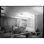 La salle du fond de l'exposition.