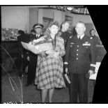 Au baptême de la nouvelle promotion des Forces féminines de l'Air.