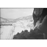 Bataille d'Alsace : La 4e DMM (Division marocaine de montagne) dans la région de Thann. [description provisoire]