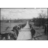 Avancée des forces alliées en Allemagne. [description provisoire]