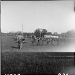 Des soldats allemands sont faits prisonniers par des zouaves du 4e régiment de zouaves (4e RZ) à Médis.