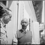 Le Kronprinz et un officier français.