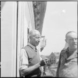 Le Kronprinz et un officier français.