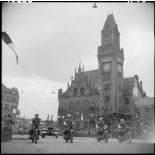 Défilé motorisé à Sarrebruck.